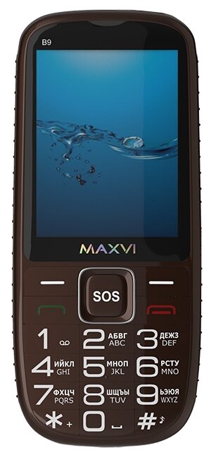 Мобильный телефон Телефон Maxvi B9 brown